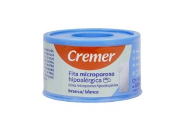 Fita Micropore Branca Hipoalérgica Para Pele Sensível - 2,5 Cm X 4,5 Metros - Cremer